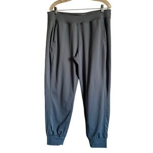 Sweaty Betty Womens Pants Blue Pull On Soft Jogger Lounge Sweatpants Pockets XL